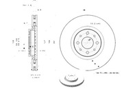 фото thumb №1, Тормозные диски тормозные 2szt. alfa romeo mito fiat bravo