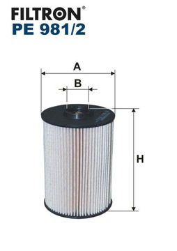 фото thumb №1, Filtron pe 981/2 фільтр пального