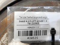 фото thumb №7, Диск тормозные диски тормозные перед saab 9-3 ii 1.9 tid