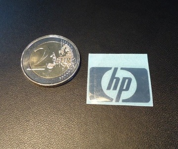 Наклейка HP LOGO Metal Edition 25 x 16 мм 091