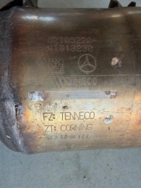 фото thumb №8, Каталізатор праве ліве mercedes w217 w222 4,7 v8 s550 комплект