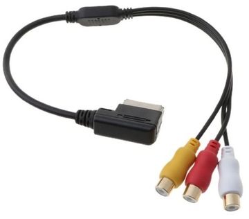 КАБЕЛЬ ПЕРЕХОДНИКА AMI MMI - 3 RCA AUDI VW SKODA