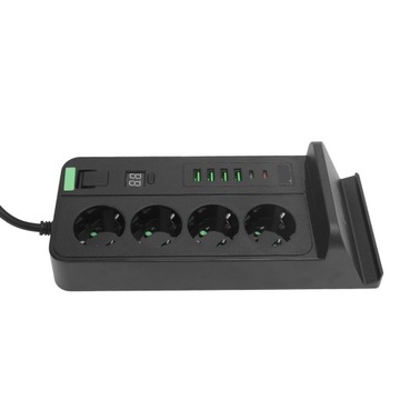 Европейский удлинитель для беспроводной зарядки USB TYPE C 4M
