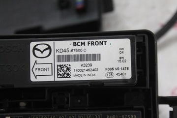 фото thumb №6, Модуль коробка bcm kd45-675x0c mazda 6 gj 12-17