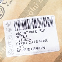 фото thumb №8, Новый audi a6 c7 левая решётка противотуманная 4g0807681bbmt 2012 oem