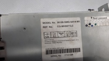 фото thumb №12, 39100-smg-g014 радіо cd honda civic viii