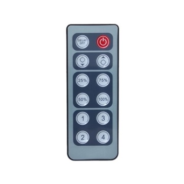 Włącznik Światła ze Ściemniaczem 12V 24V Zmiana Jasności Żarówek LED Kamper