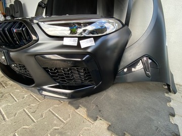 фото thumb №8, Бампер капот крыло усилитель радиатор bmw m8 f91 f92 f93 цвет 490