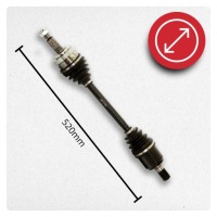 фото thumb №4, Приводной вал левая kia sorento ii xm 2.0 crdi +awd механическая коробка передач