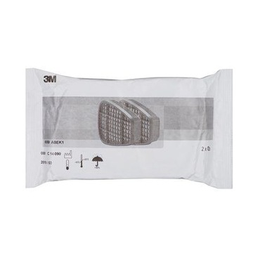 Zestaw FFP1 Półmaska 3M 6200 z Filtrami 6059 ABEK1
