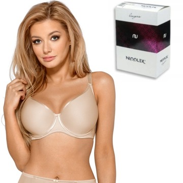 Гладкий бюстгальтер Nipplex Anna 85E с мягкими чашечками