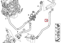 фото thumb №13, Шланг ukł. охолодження pow. chłod./sil. bmw e81