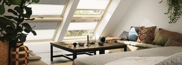 VELUX DFD FK04 F04 затемняющие и плиссированные рулонные шторы