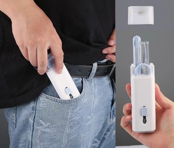 НАБОР ДЛЯ ЧИСТКИ AIRPODS, РОЗОВЫЙ