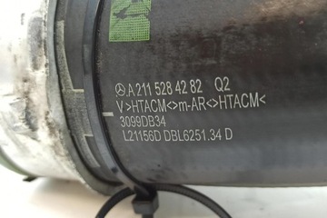 фото thumb №7, Труба інтеркулер mercedes-benz e w211 a2115284282 2.2l дизель 165kw 2007