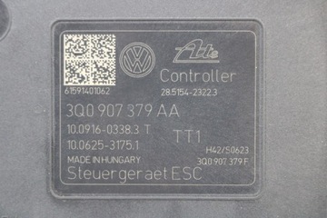 фото thumb №8, Audi vw насос abs 3q0907379aa гальм 3q0614517aa fl рестайлінг 3q0 907 379 aa a