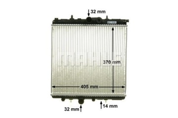 фото thumb №16, Mahle cr 527 000s радіаторів, система охолодження двигун