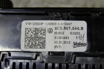 фото thumb №6, Volkswagen оригинальный номер 6c0907044b панель кондиционера polo