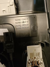 фото thumb №3, Лампа освещение салона кабины потолочный renault talisman 969801346r