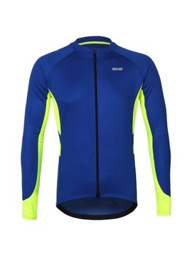 BLUZA ROWEROWA MĘSKA KOLARSKA TERMOAKTYWNA DŁUGI RĘKAW MTB DN ARSUXEO L