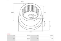 фото thumb №2, Набор ремонтный, стартер as-pl sg0010