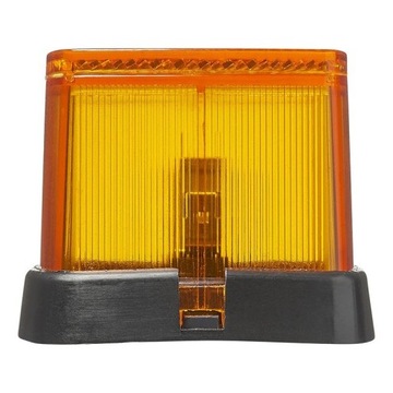 LAMPA POZYCYJNA żółta z odblaskiem 66x62mm
