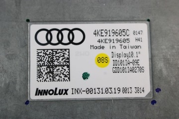 фото thumb №8, Audi e tron монитор экран lcd дисплей 4ke919605c 4ke 919 605 c 101 сцепление