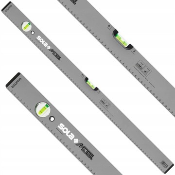 SOLA Baupro poziomnica aluminiowa 120cm 520g/m