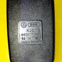 фото thumb №6, Застёжка ремня безопасности левые перед audi 100 200 5000 c3 44385775 nr1590