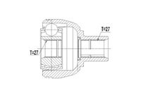 фото thumb №2, Шарнир внутренний mercedes cla c117 13- правый p