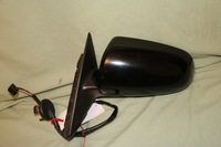 фото thumb №6, Левая зеркало audi a3 8p lift 5pin чёрный маленький повреждение защита