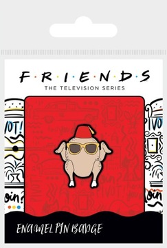 Friends Cool Turkey - эмалевый значок 2,5х3,5