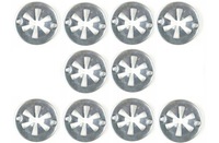 фото thumb №1, Клипса пластина монтажная защита термическая шумоизоляция изоляция 10 штук