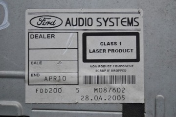 фото thumb №8, Радіопрогравач cd ford mondeo mk3 5s7t-18c815-ac