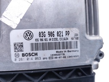 фото thumb №7, Vw golf блок управления / модуль ecu 2.0 tdi 16v дизель 103kw 140 hp 03g906021pp