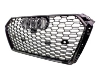 фото thumb №3, Решітка радіатора решітка радіатора audi a4 b9 2015 2016 2017 2018 2019 зразок rs4 plaster стільники