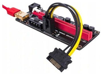 RISER 009S GOLD USB3.0 PCI-E PCI 1x-16x SATA TAPE