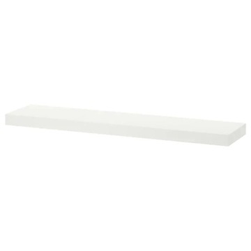 ПОЛКА НАСТЕННАЯ IKEA LACK 110x26 см БЕЛАЯ