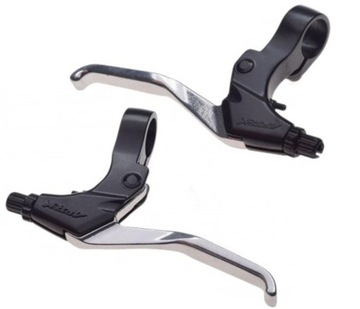 Велосипедные тормозные рычаги Длинный натяжитель V-Brake, алюминий. 2x