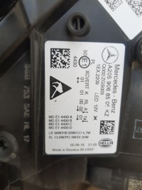 Купити Mercedes c w205 рестайлінг  ліва фара multibeam led, фото thumb