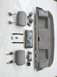 фото thumb №5, Полиця задня mercedes w124 складний підголівники комплект набір