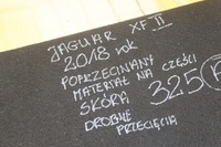 фото thumb №11, Шкіра матеріал сидіння задня jaguar xf ii