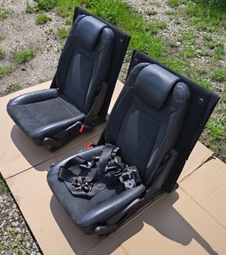 фото thumb №9, Сиденья зад 3 ряд ford s-max mk1 рестайлинг полукожа + ремни i болты