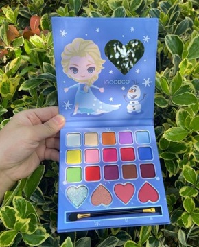 Тени для век Картины FROZEN 19 цветов Макияж косметика для детей