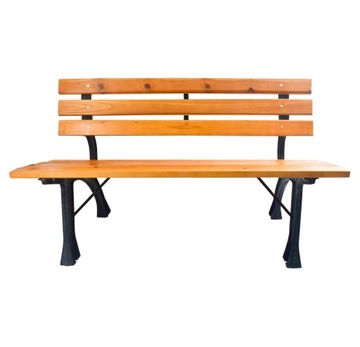 САДОВАЯ СКАМЬЯ ДЕРЕВЯННАЯ ПАРКОВАЯ СКАМЬЯ 150x57x70см