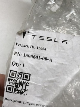 фото thumb №8, Tesla модель y амортизатор амортизатор кришки задньої багажника 150060100a