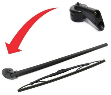 фото thumb №1, Важіль двірник зад + розпилювач audi a3 8p