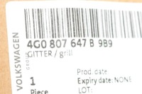 Audi a6 c7 бампер передний s-line левая решётка противотуманная 4g0807647b9b9 Недорого, фото thumb