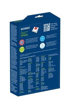 WORKI WOREK DO ODKURZACZA BEKO VCC44823AG ,BEKO VCC34801AG+ 24 szt +6 FILTR