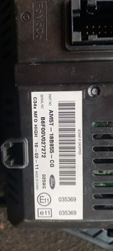 фото thumb №8, Ford c-max mk2 focus mk3 kuga радіо комплект європа am5t-18b955-cg